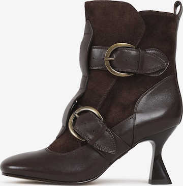 BRONXČizmice 'Xar-A' - smeđa boja: prednji dio