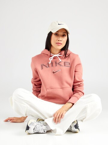 Nike Sportswear Μπλούζα φούτερ 'PHNX FLC' σε ροζ