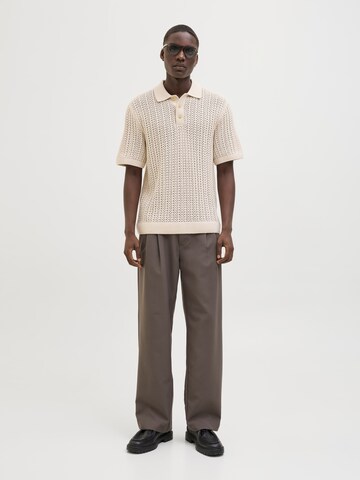 Pull-over 'JPRJoel' JACK & JONES en beige