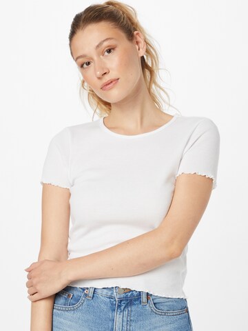 T-shirt American Eagle en blanc : devant