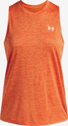 UNDER ARMOUR Sports Top in Orange: front