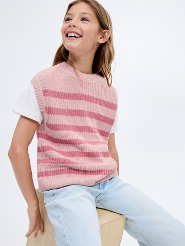 MANGO KIDS Sweater 'MATILDA' in Pink: front