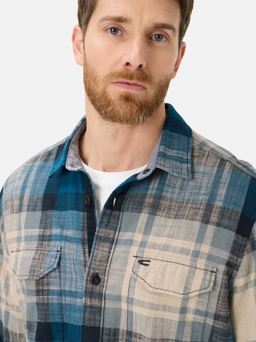 CAMEL ACTIVE Regular fit Button Up Shirt in Blue