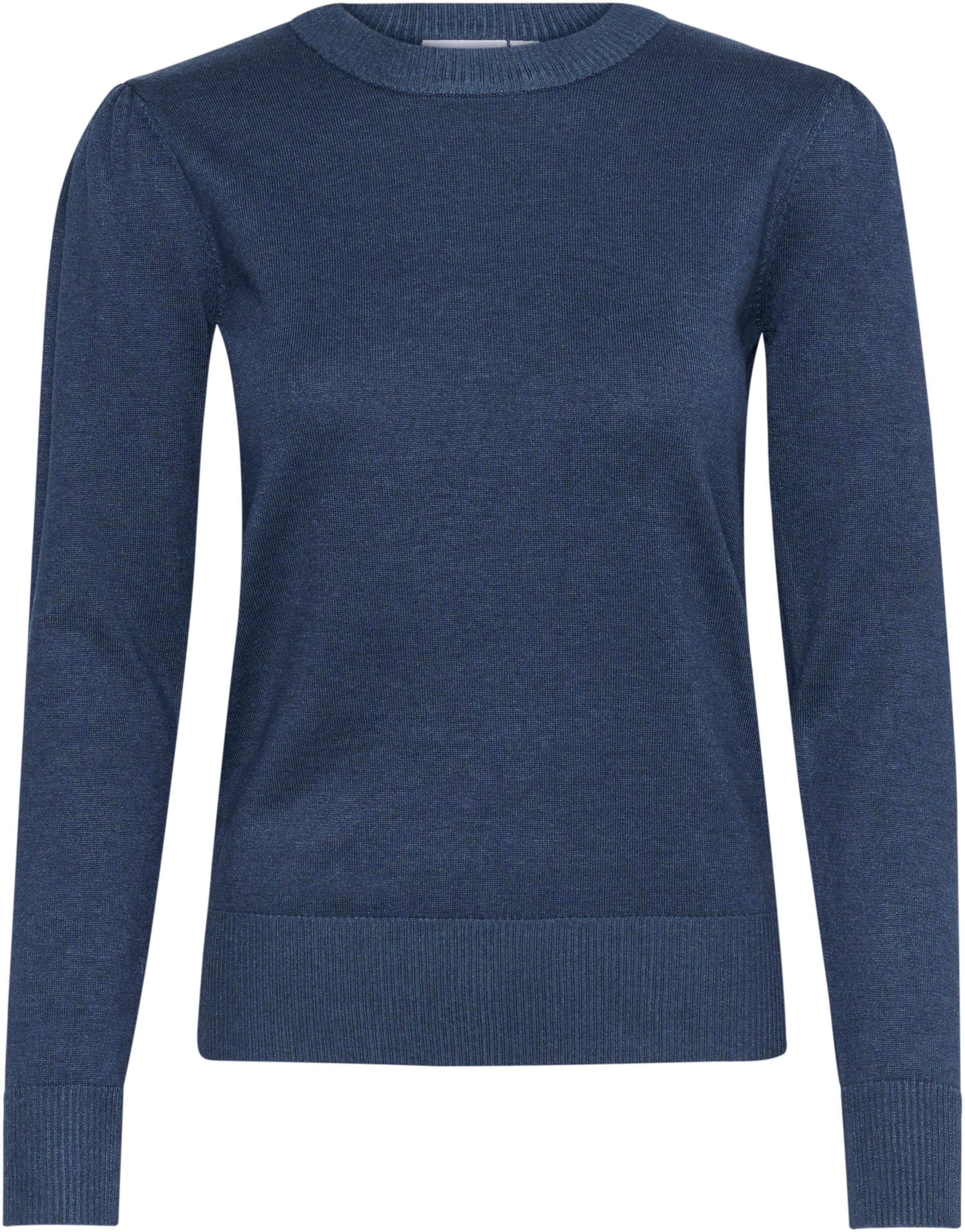 SAINT TROPEZ Sweater 'Mia' in Blue: front