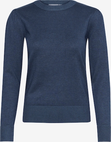 SAINT TROPEZ Sweater 'Mia' in Blue: front
