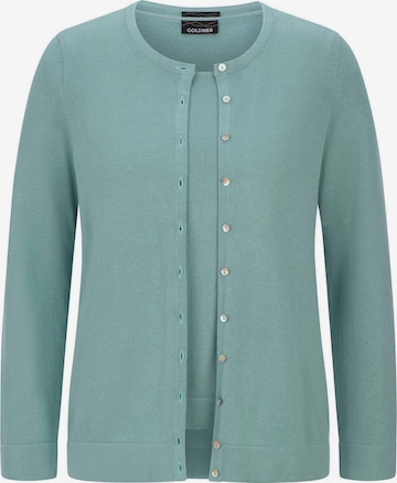 Cardigan Goldner en bleu : devant