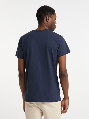 SOMWR T-Shirt 'DUSK' (GOTS) in Blau