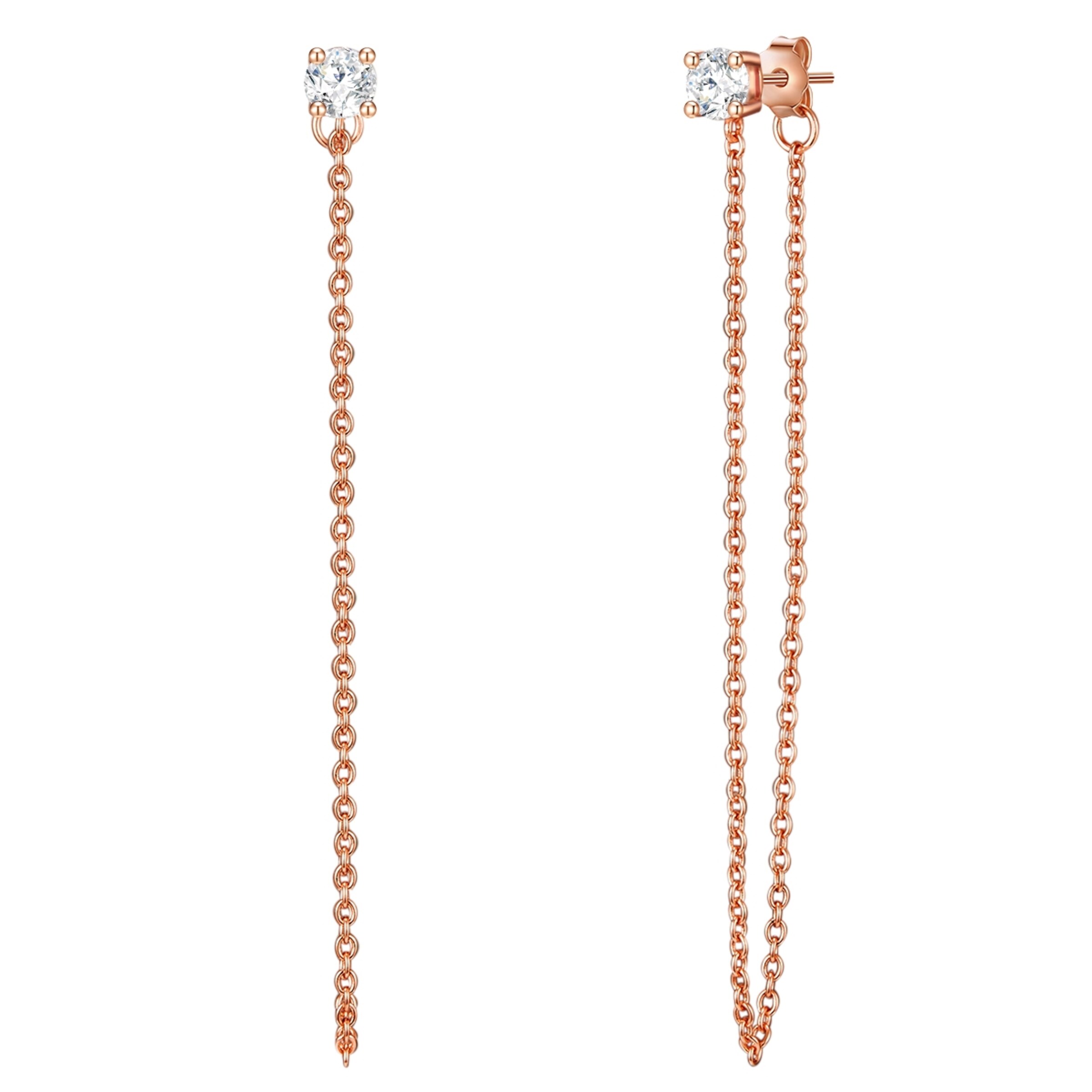 Glanzstücke München Ohrstecker in Gold: Vorderseite