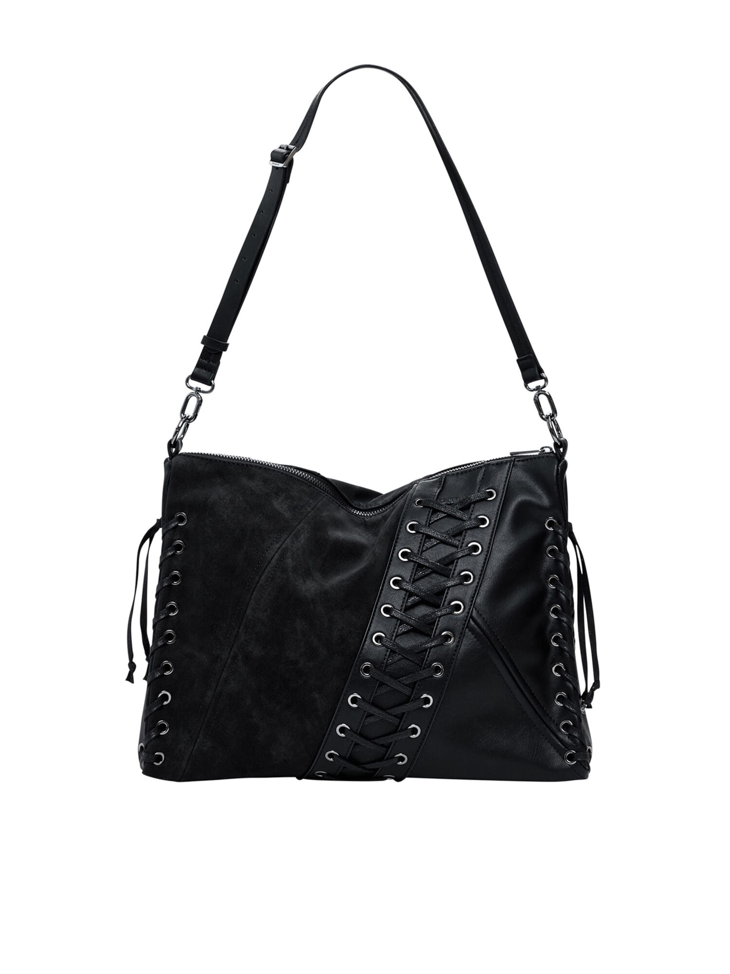 Desigual Õlakott, värv must: eest vaates