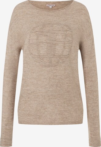 TIMEZONE Sweater 'Fancy' in Beige: front