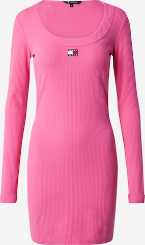 Tommy Jeans Klänning i rosa: framsida