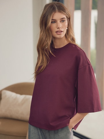 Next - Camiseta 'N. Premium' en rojo
