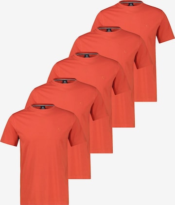 LERROS Shirt 'Basic' in Rot: Vorderseite