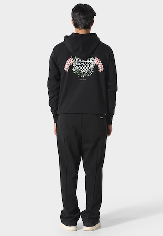 Sweat-shirt 'LA RACE' Pas De Monaco en noir