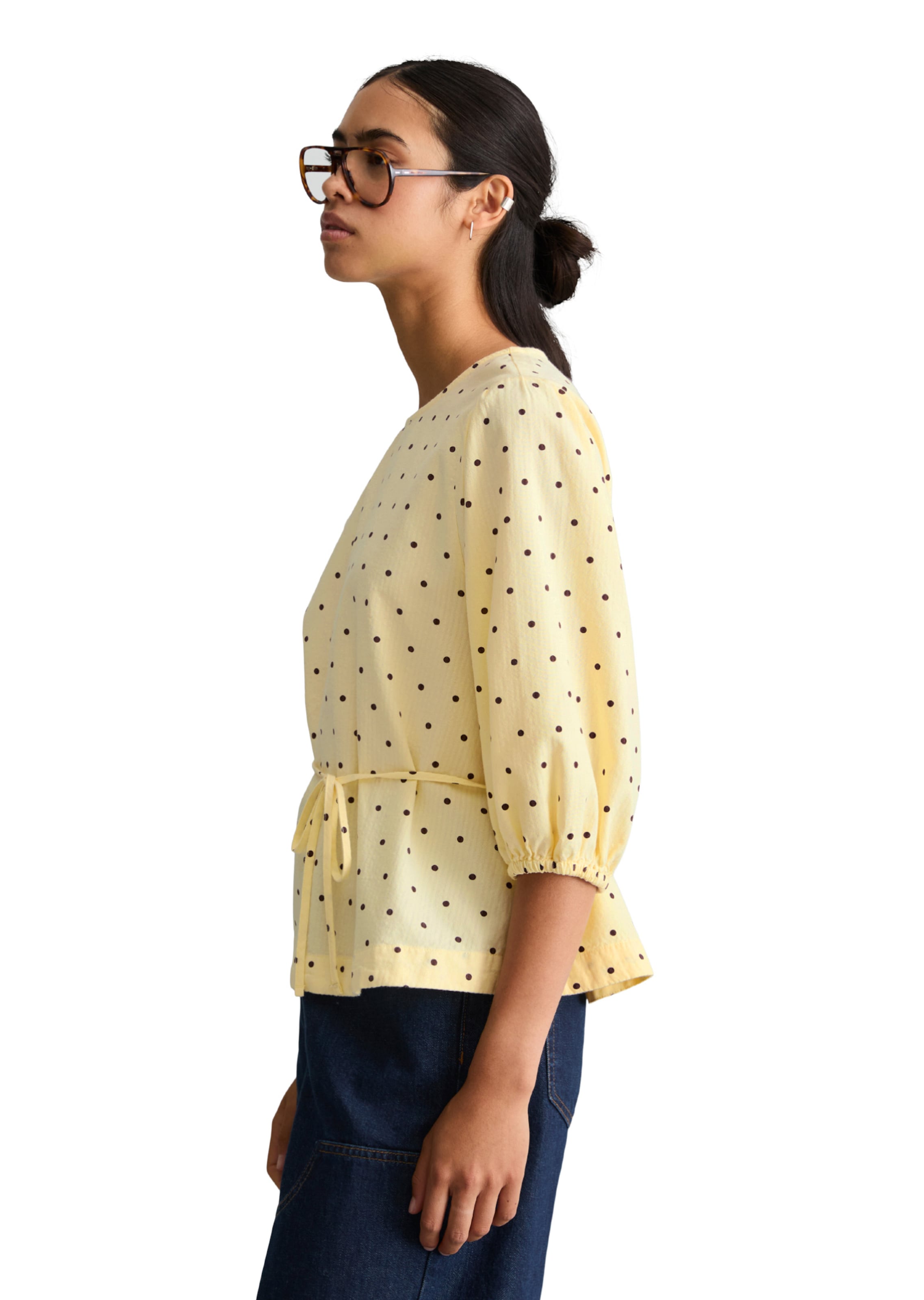 Marc O'Polo DENIM Blouse in Geel