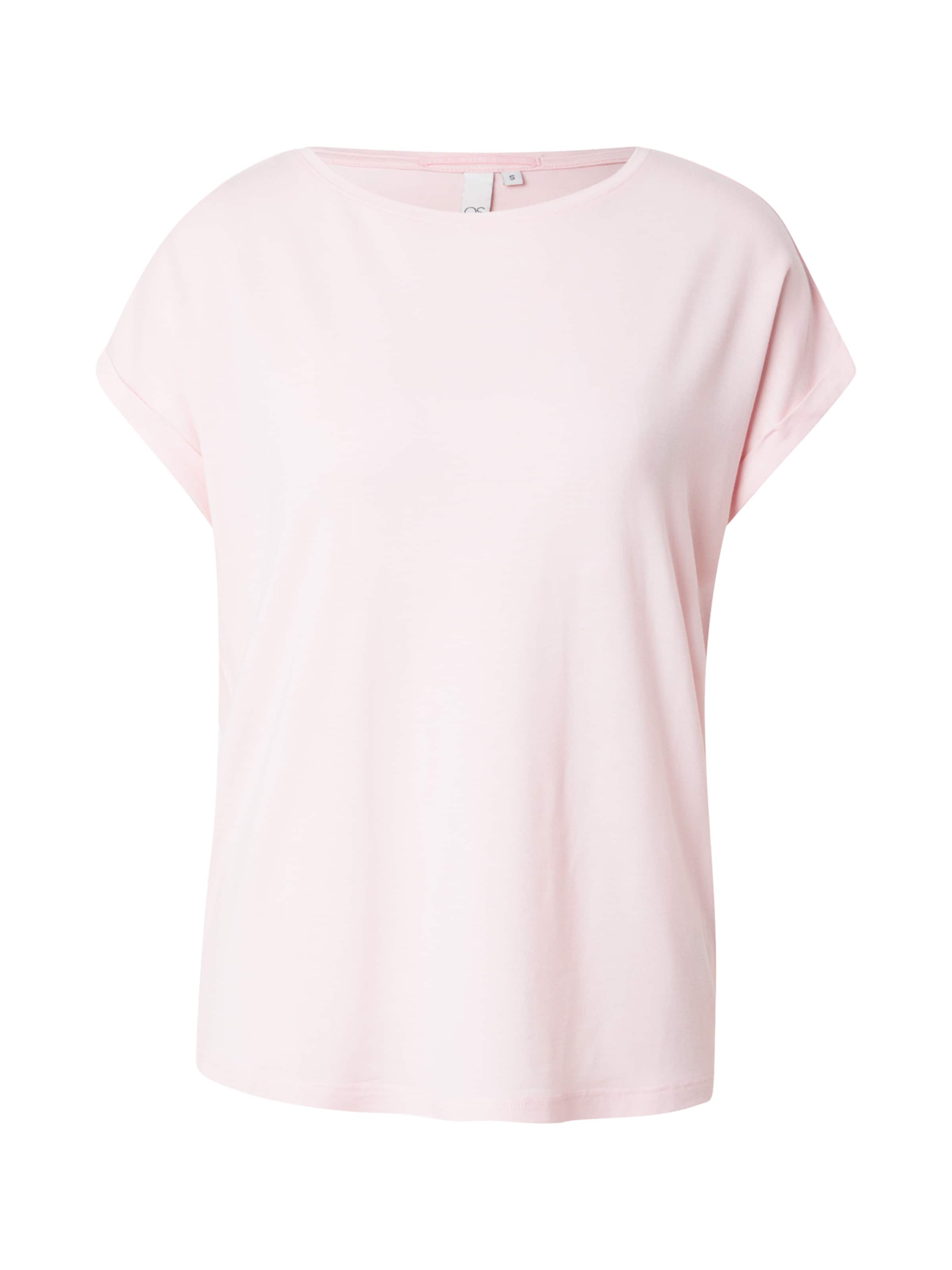 T-shirt QS en rose : devant