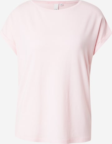 T-shirt QS en rose : devant