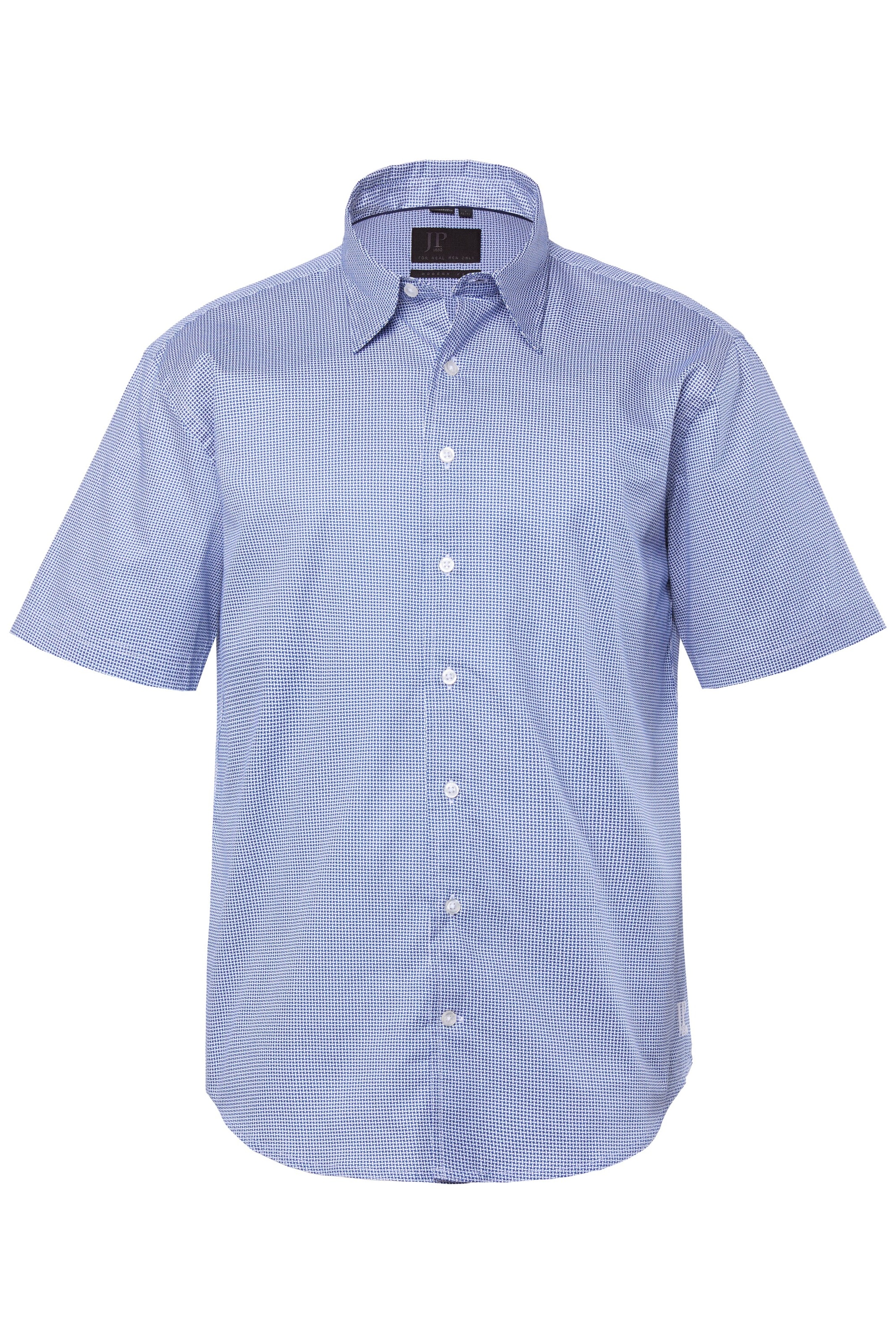 JP1880 Comfort Fit Hemd in Blau: Vorderseite