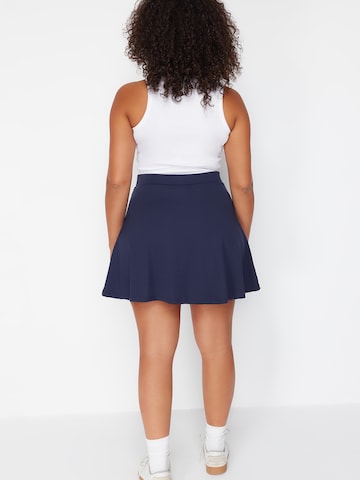 Jupe Trendyol Curve en bleu