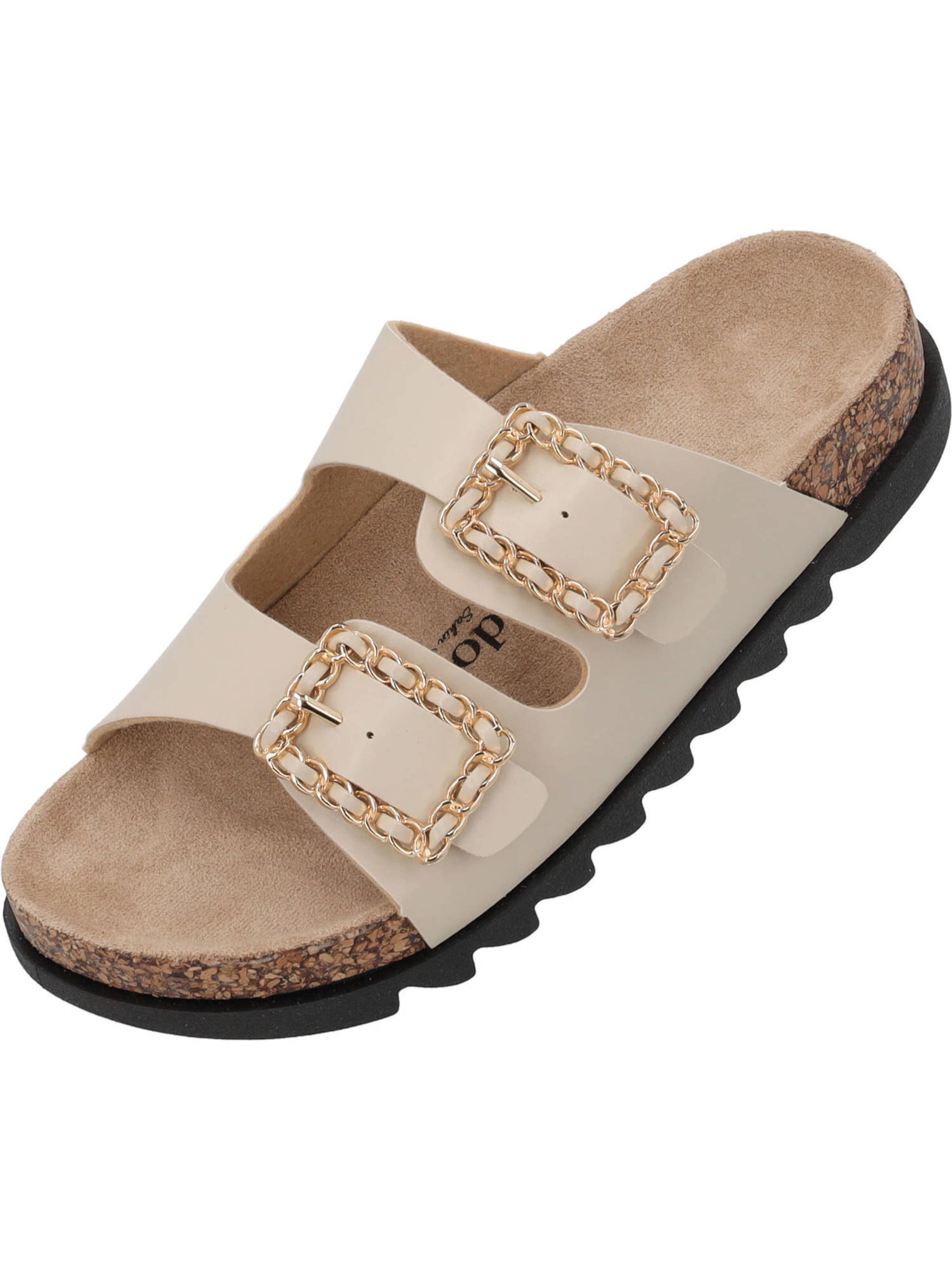 Palado by Sila Sahin Mule 'Igies' in Beige: front