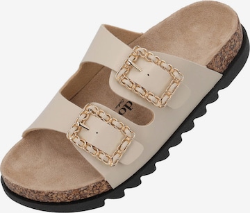 Mule 'Igies' Palado by Sila Sahin en beige : devant