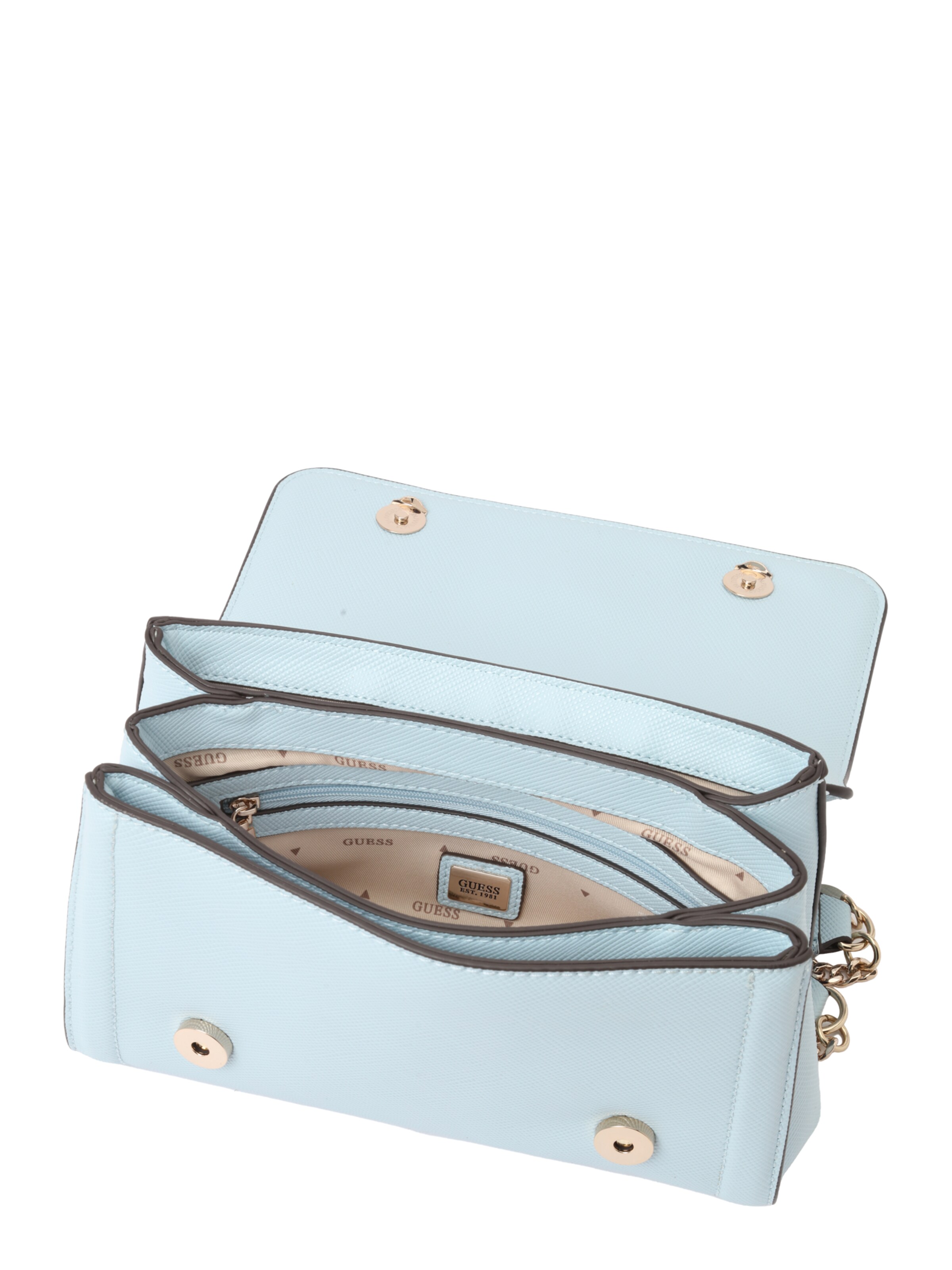 GUESS - Mala de ombro 'Noelle II' em azul