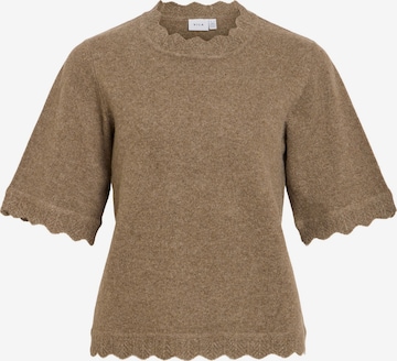 VILA Pullover 'VINikolina' i brun: forside