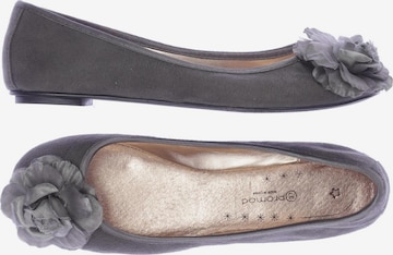 Promod Flats & Loafers in 37 in Grey: front