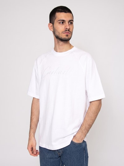 Carhartt WIP T-Shirt 'S/S Ray T-Shirt White' en S en blanc, Vue avec produit