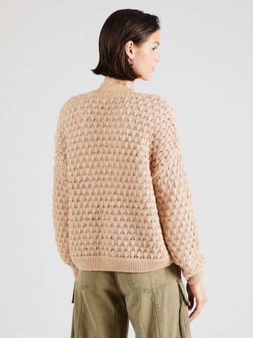 Pull-over 'VIEVALI' VILA en beige