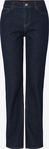 Regular Jeans 'PCKelly' de la PIECES pe albastru: față