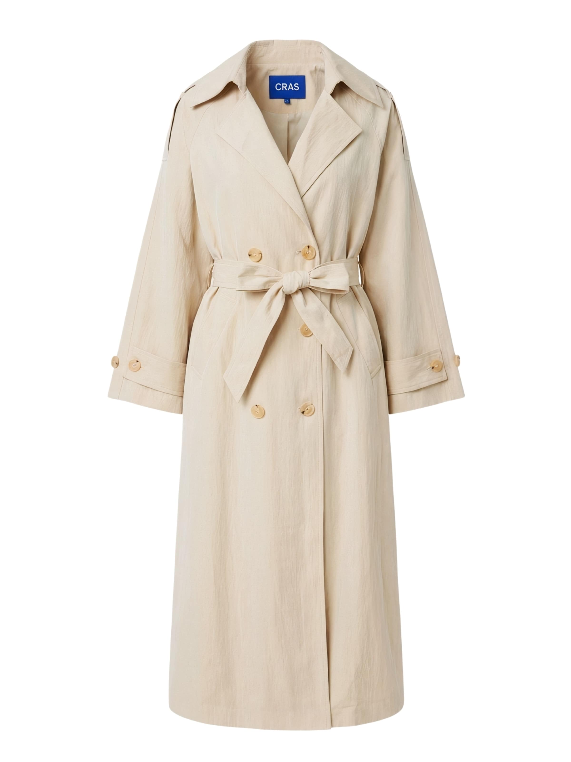 Crās Přechodný kabát ' Spriicras ' – béžová: přední strana