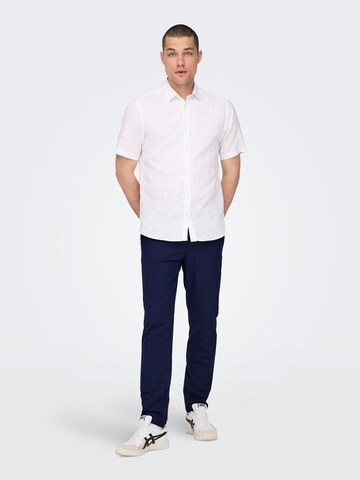 Only & Sons Slimfit Chino nadrág 'Brad' - kék