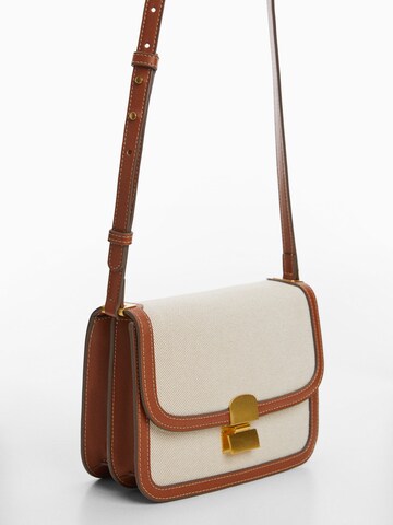 MANGO Crossbody Bag 'Monaco' in Brown