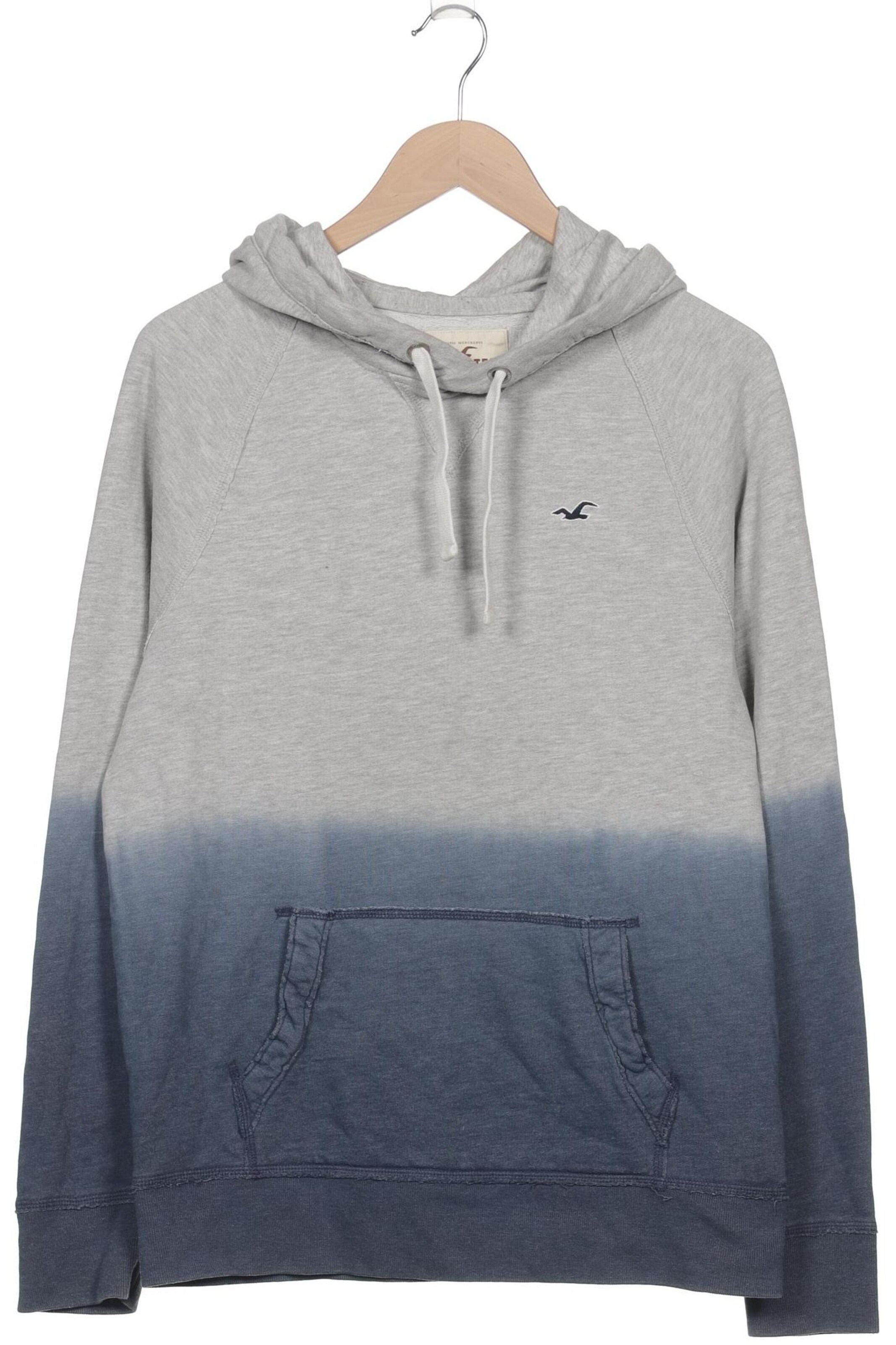 HOLLISTER Sweatshirt & Zip-Up Hoodie in M in Grey: front