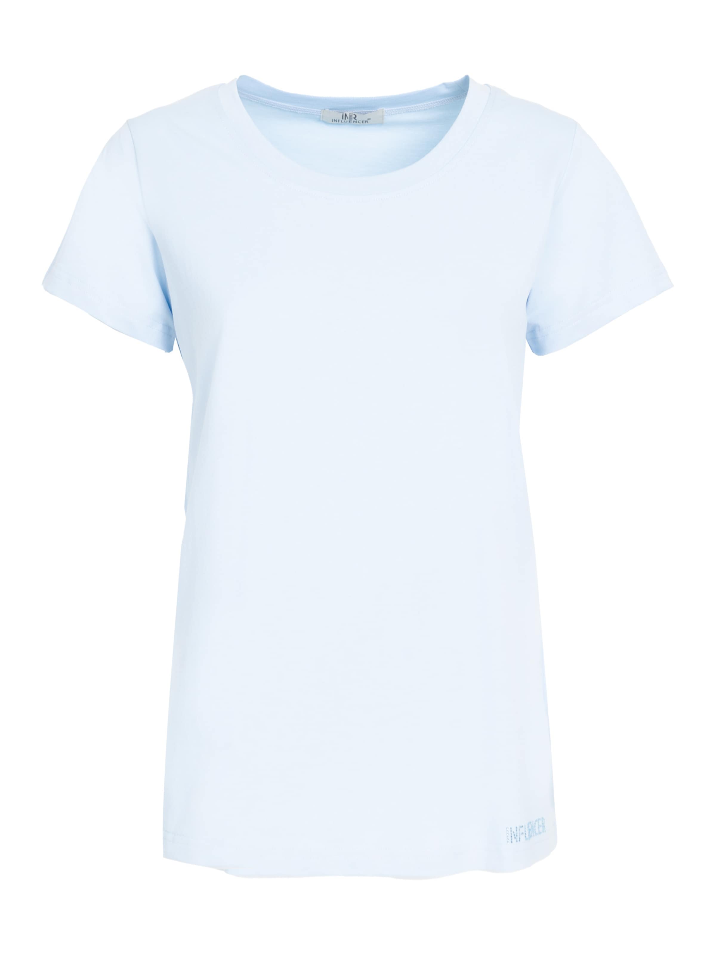 Influencer - Camisa em azul: frente