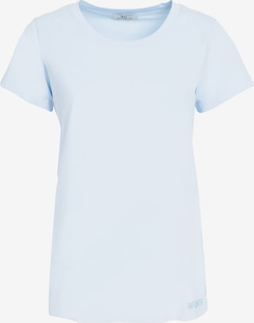 Influencer Shirt in Blauw: voorkant