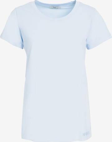 T-shirt Influencer en bleu : devant