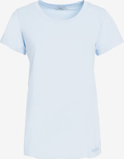 Influencer T-shirt en bleu clair, Vue avec produit