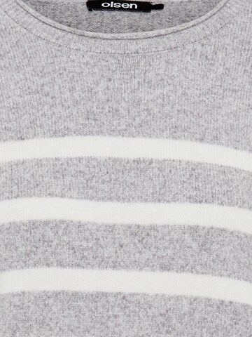 Olsen Pullover 'Henny' in Grau