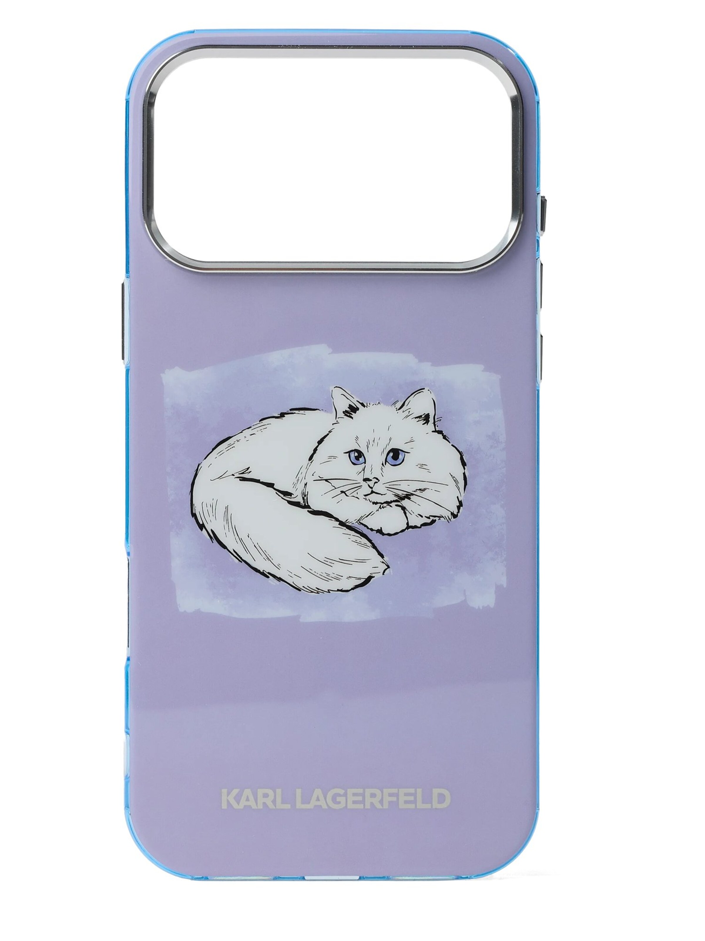 Karl Lagerfeld Mobilskal i blå: framsida