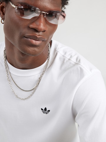 ADIDAS ORIGINALS - Camisa 'Trefoil Essentials' em branco