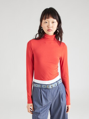 b.young Shirt 'Pamila' in Red: front