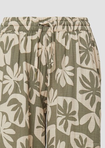 QS Loosefit Hose in Grün