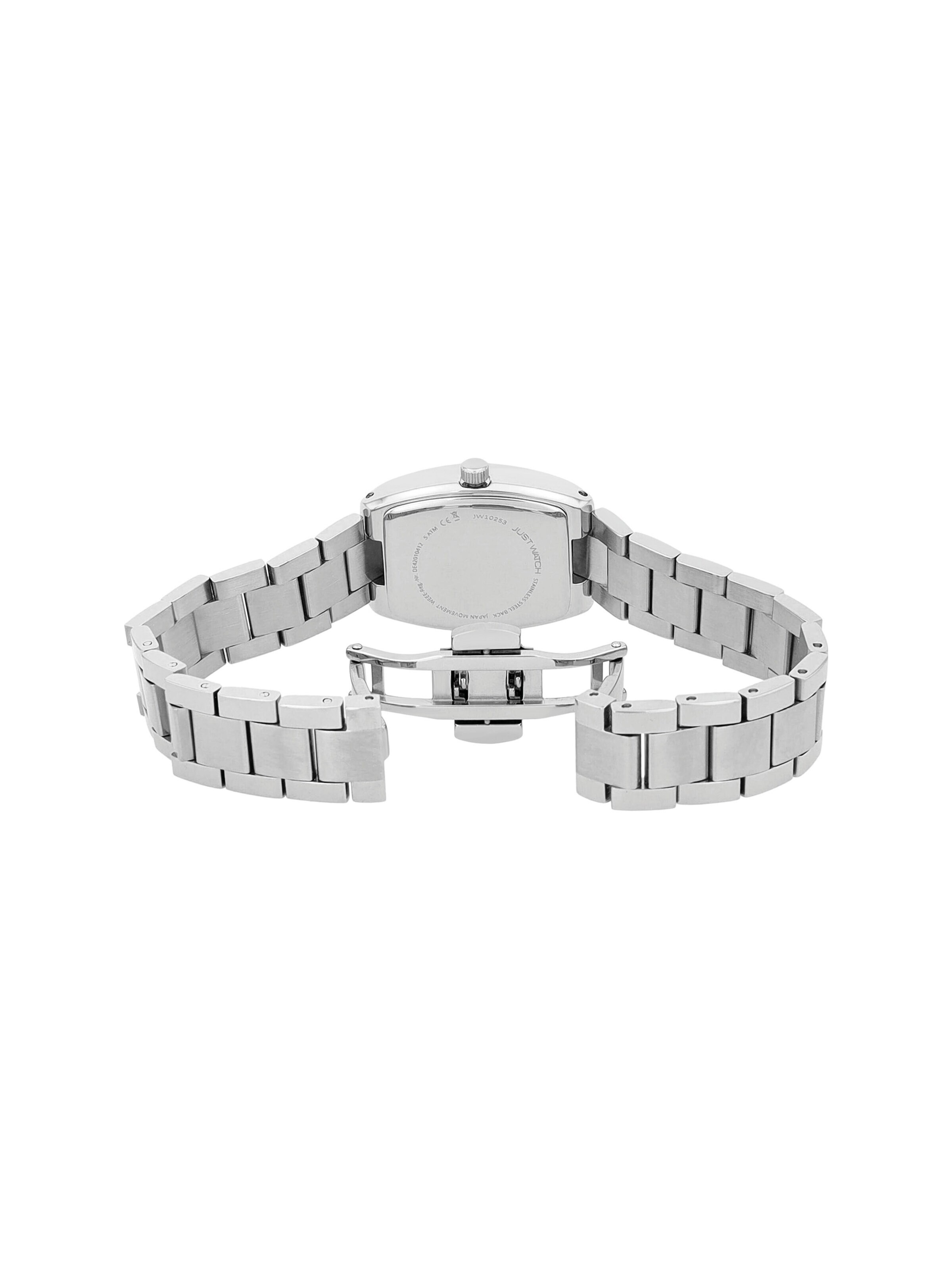 Just Watch Analoguhr 'Comtesse, Mineralglas'‌‌‌‌‌‌ in Silber: Vorderseite