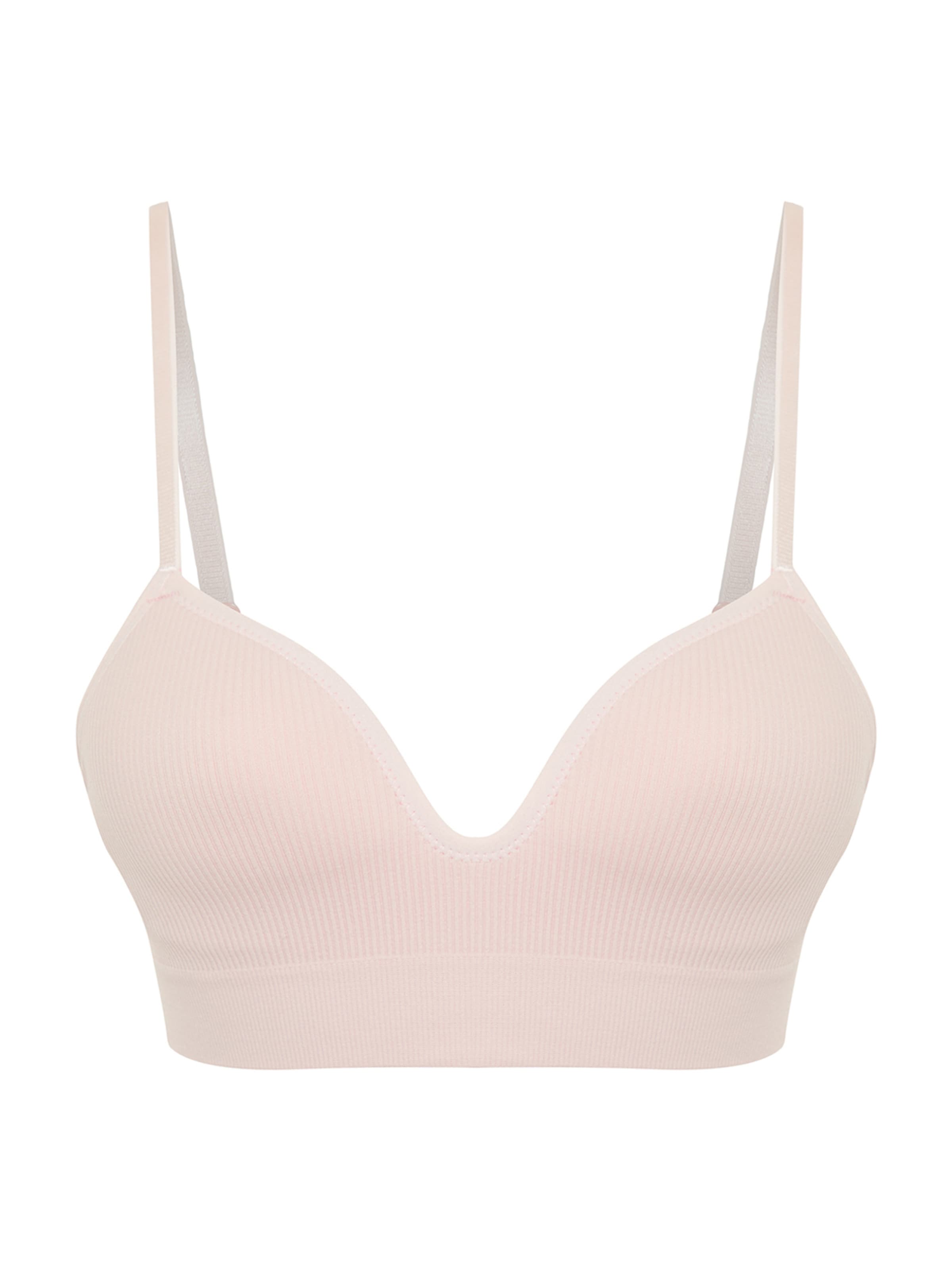 Trendyol Μπουστάκι Σουτιέν σε μπεζ: μπροστά