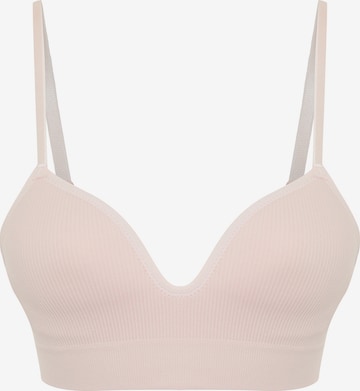 Trendyol Bustier Rintaliivi värissä beige: etupuoli
