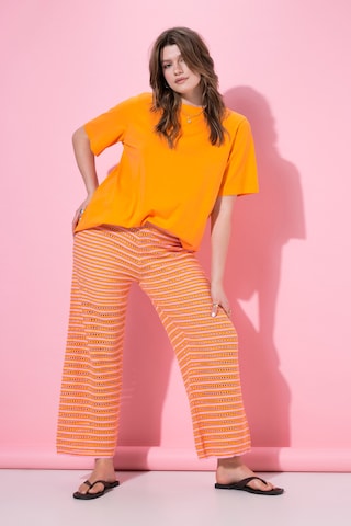 Studio Untold Wide leg Broek in Oranje