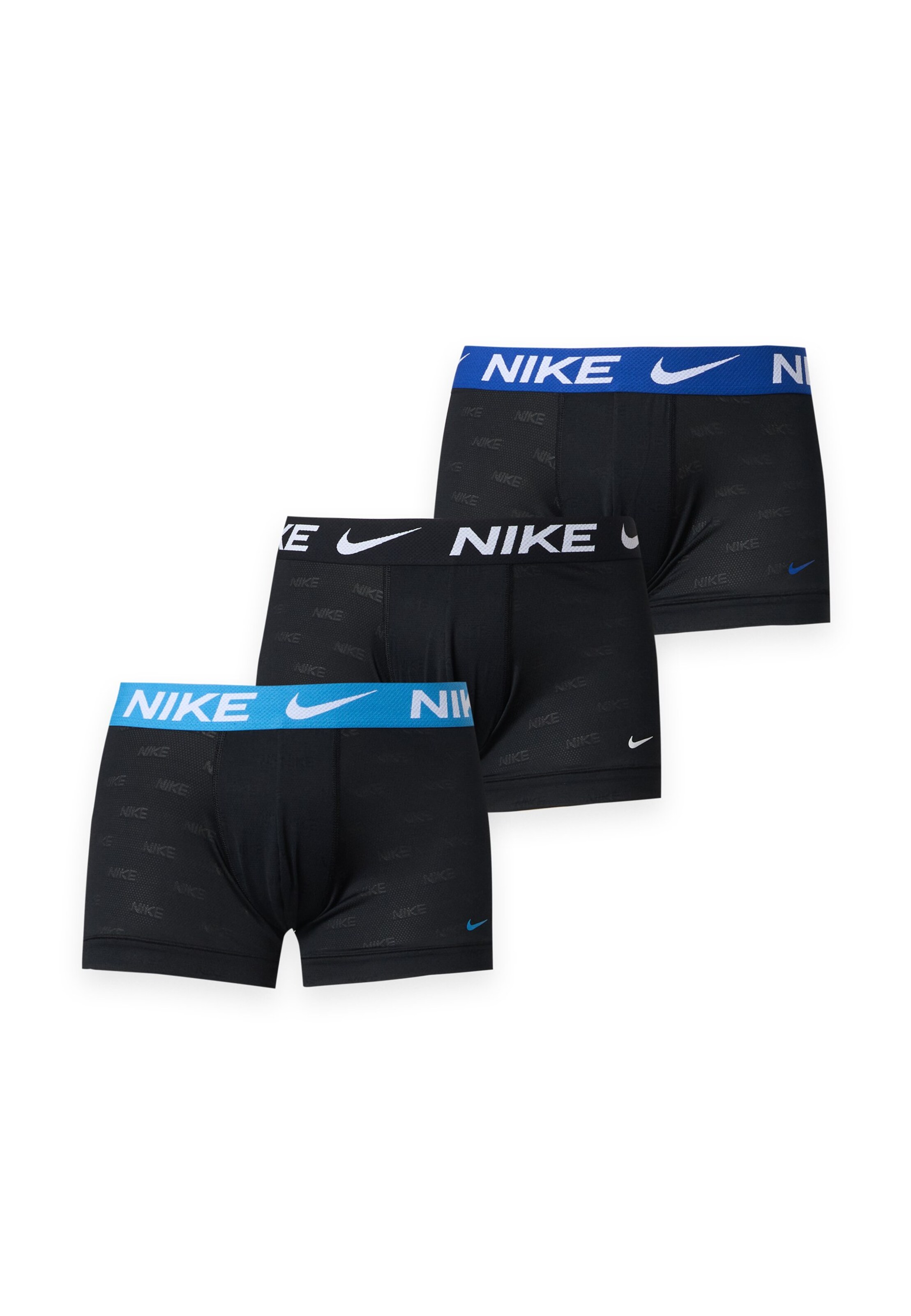 NIKE Underwear Boxer shorts in Black: front