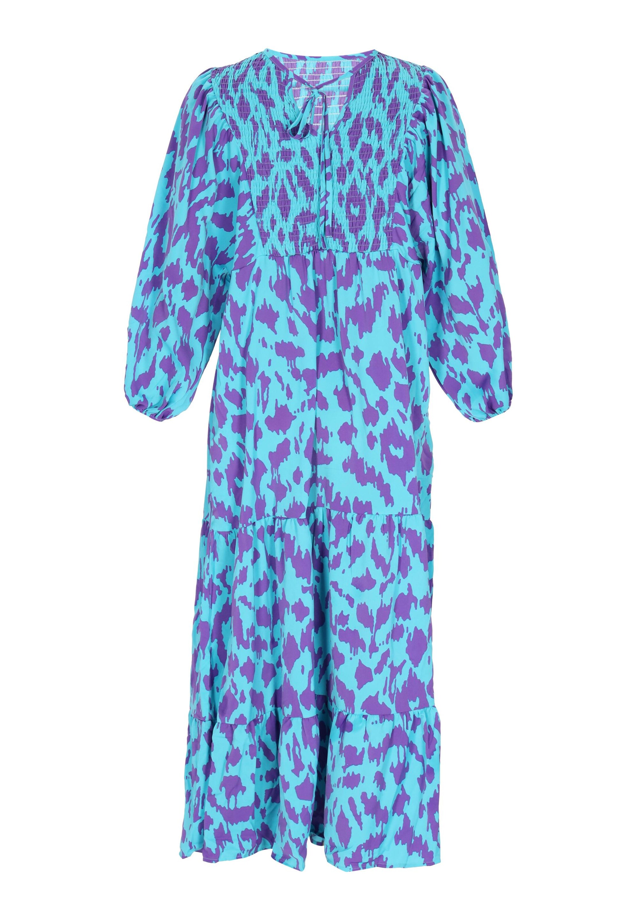 ALBEE - Vestido em azul: frente